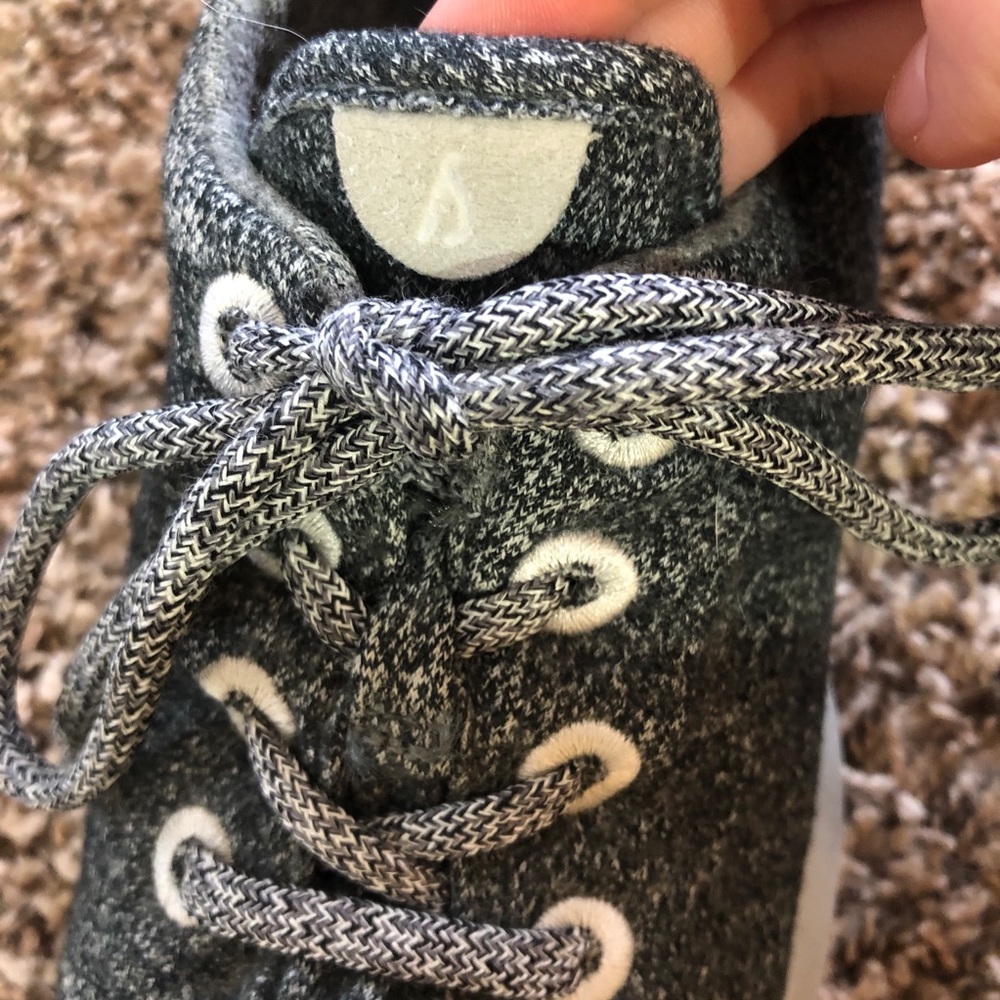 Allbirds Grey Wool Runners Shoes - Picture 4 of 10